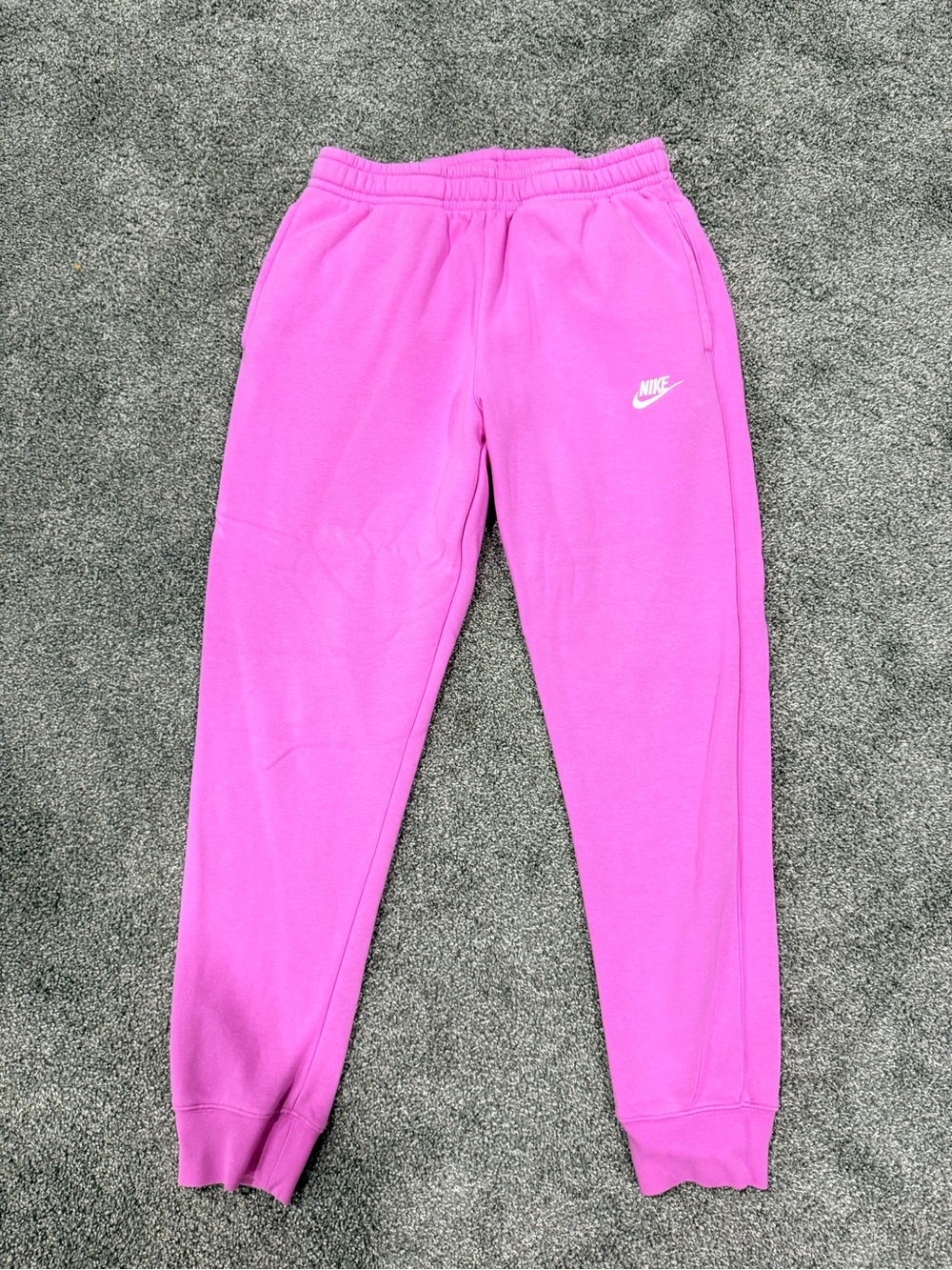 Nike ' Pink Fleece Joggers ( like new )